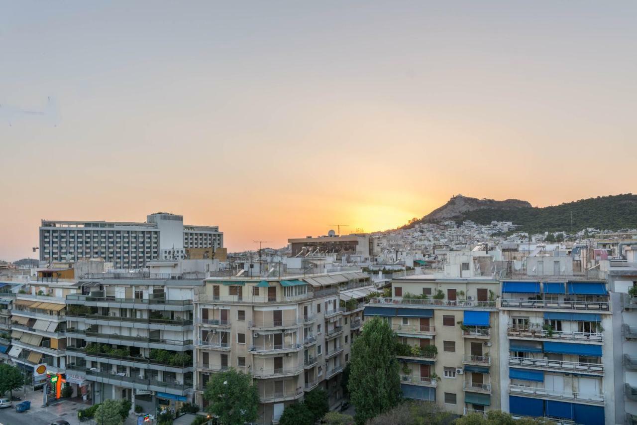 Top Floor Studio Near Metro&View&200Mbps Athènes Extérieur photo